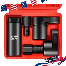 5-Piece Offset O2 Sensor Wrench Removal Tool and Thread Chaser Tool Kit