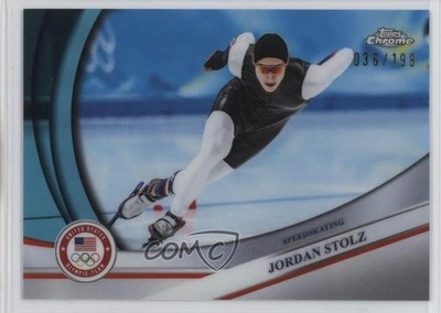 2026 Chrome US Winter Olympic & Paralympic Team Hopefuls /199 Jordan Stolz 1j8k