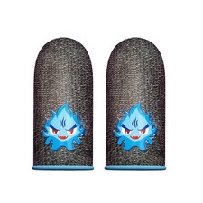 2x Screen Gaming Finger Sleeve Game Controller Mobile Sweatproof Gloves for PUBG