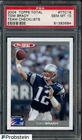 2004 Topps Total Tom Brady Team Checklists #TTC19 Patriots PSA 10 GEM MINT