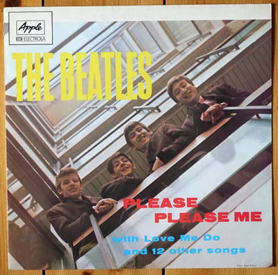 THE BEATLES - Please Please Me - LP Vinyl, RE, Apple Rec. C 072-04 219