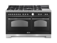 LOFRA Roulé RNMD156MFT + Mft / Aeov Cuisine 150X60 7 Fireside Noir/Acier Ce.a