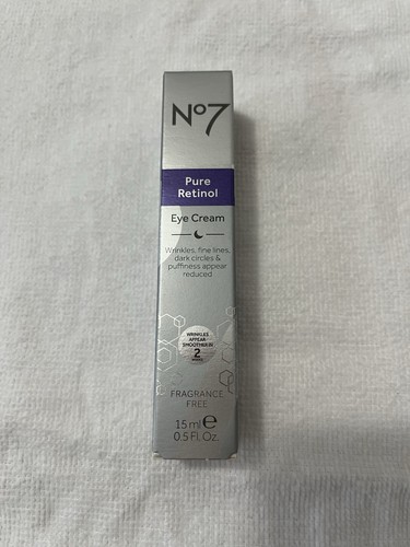 No7 Pure Retinol Augencreme 15ml Neu in OVP UVP 24,95£