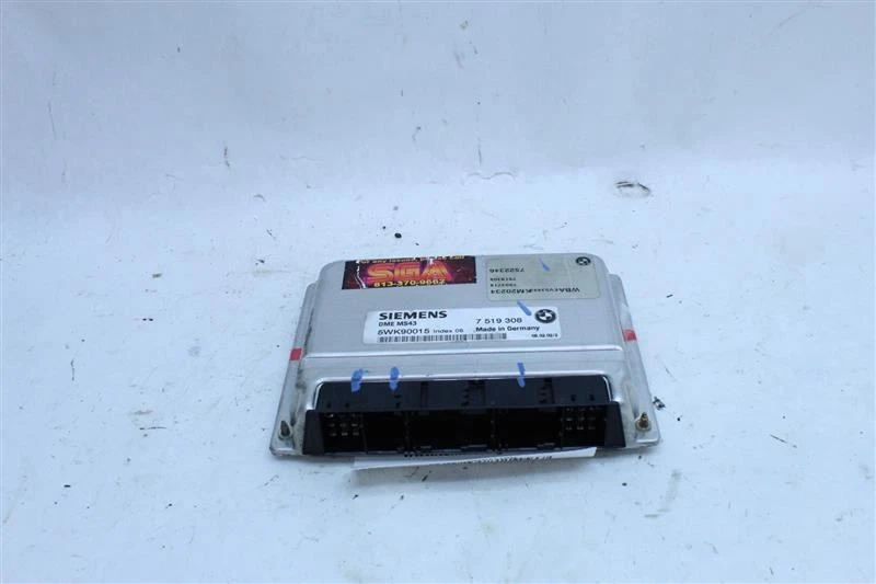 ECU ECM COMPUTER BMW 325i 2001 01 2002 02 - 05 7519308 1113791 - Imagem 2 de 4