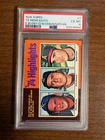1975 Topps '74 Highlights No-Hitters #7 Nolan Ryan Busby Bosman PSA 6 EX-MT