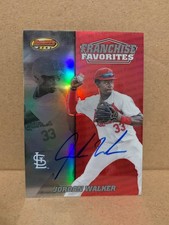 Jordan Walker IP Auto 2020 Bowman's Best Franchise Favorites #FFA-JW Cardinals