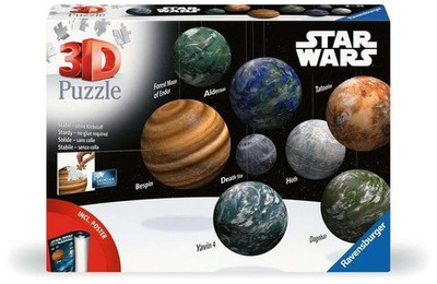 3D Puzzle-Ball Sortiment: Star Wars Himmelskörper: Erleben Sie Puzzeln in der 3.