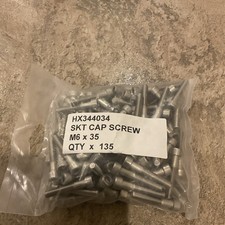 Image of Pack Of 135 m6x 35mm A2 Stainless Steel Socket Cap Screws fully Threaded