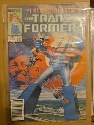The Transformers #1 Newsstand Variant (Marvel Comics September 1984)
