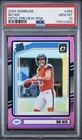 2024 Panini Donruss Bo Nix Optic Preview-Pink ROOKIE CARD PSA 10!!💎🔥💎🔥
