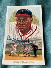 1989 Buck Leonard Perez Steele Celebration Auto From Set #6040/10,000