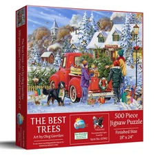 SunsOut The Best Trees 500 pc Jigsaw Puzzle