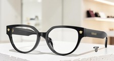 VERSACE VE3394D GB1 Black Demo Lens 53 mm Women's Eyeglasses