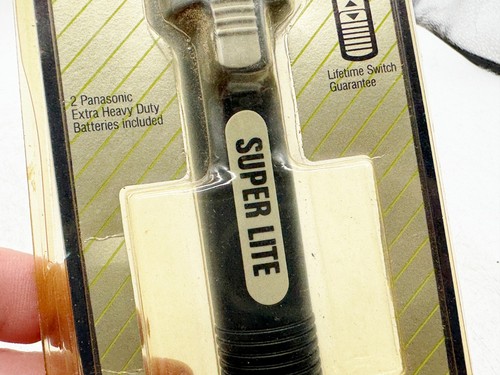 VINTAGE PANASONIC SUPER LITE KRYPTON GLÜHBIRNE TASCHENLAMPE FACKEL VERSIEGELT - Bild 4 von 7