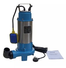 KATSU 1300W.151615 Submersible Sewage Dirty Waste Water Pump With Cutter Shredde