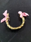 Vintage Barbie FRANCIE SUMMER FROST #1276 BRAIDED HAIR HEAD BAND PINK RIBBONS