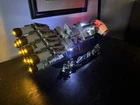 Lego Tantive IV Blockade Runner Set 75244 with lights and display stand