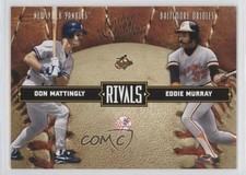 2004 Donruss Leather & Lumber Rivals /2499 Don Mattingly Eddie Murray HOF 04o2