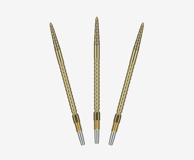 #ad Target Swiss Diamond Pro Surge Grip Steel Point Gold 35mm $13.00