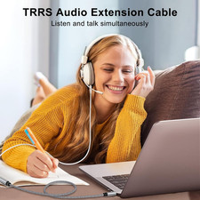 Headphone Extension Cable 6FT 3.5Mm Male to Female Stereo Audio Extension Cab...