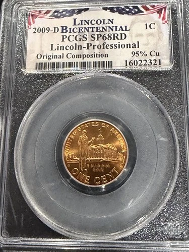2009-D Lincoln Bicentennial — photo from the most recent tracked eBay sale