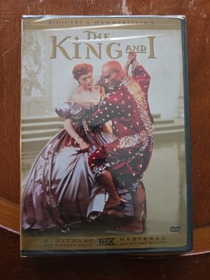 The King and I (DVD, 1956) Yul Brynner Biography Drama Musical Romance Sealed