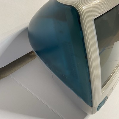 Vintage Working 1998 iMac G3 Teal Blue Mac OS 8.6 233MB | eBay