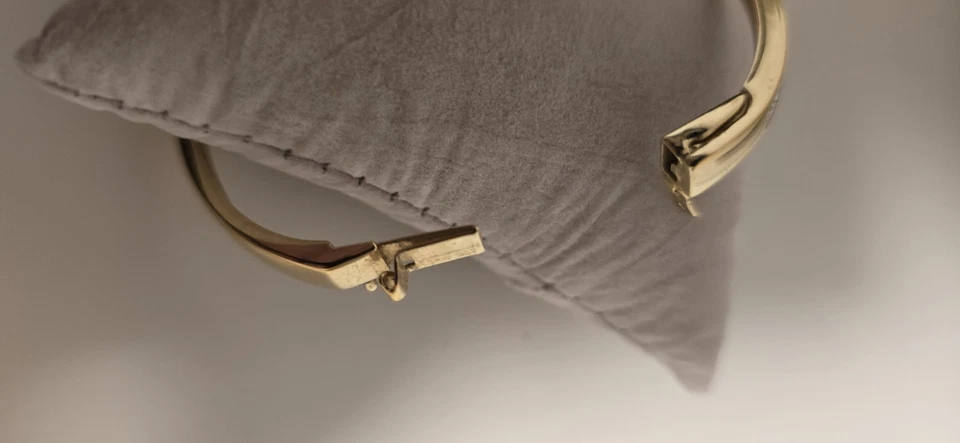 Swarovski Armreif in Goldfarben mit Kristalle - Bild 2 von 4