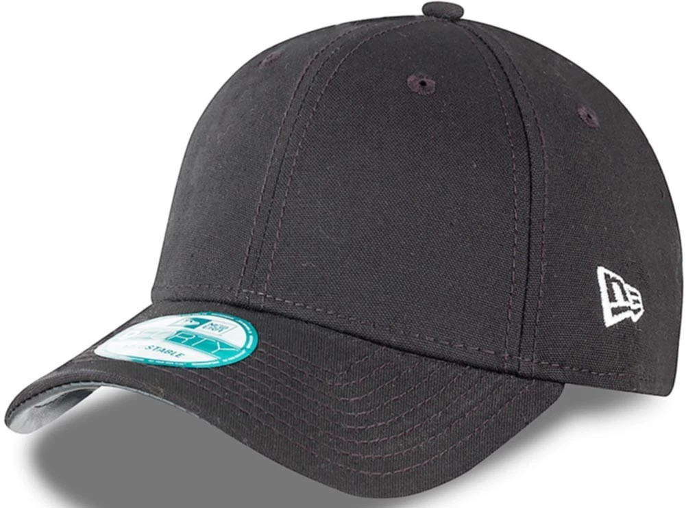New Era Black Black Blank 940 9Forty Adjustable Curved Cap Baseball Cap