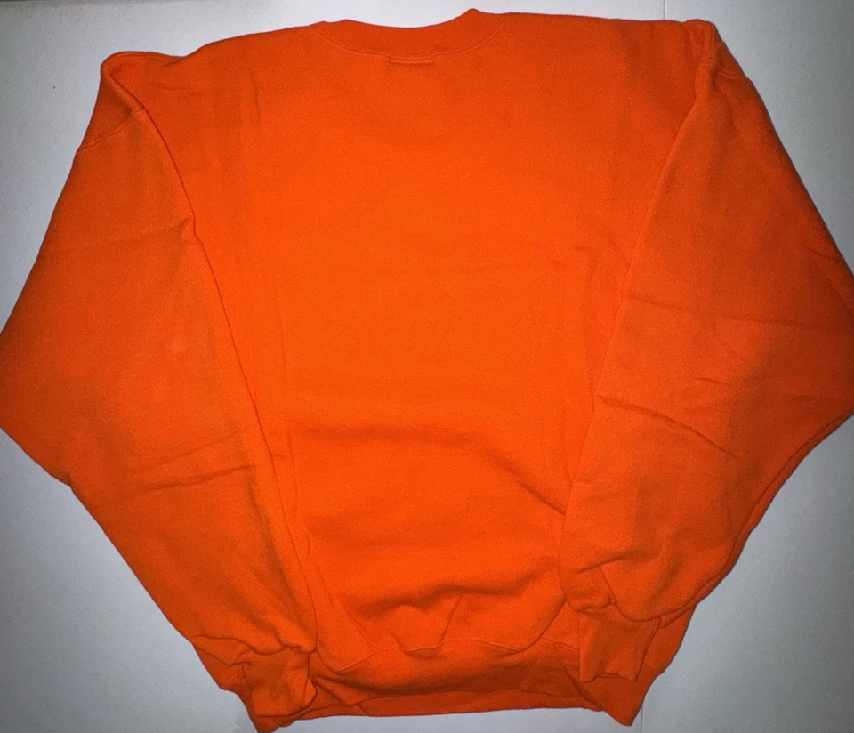 Sudadera Vintage Años 90 Oklahoma State Cowboys Para Hombre Grande Soffe Hecha en EE. UU. Foto 4 de 4