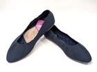 SKECHERS Cleo Style Navy Women's Slip On Shoes-Size 9.5 NWB WIDE FIT 159273W/BLK