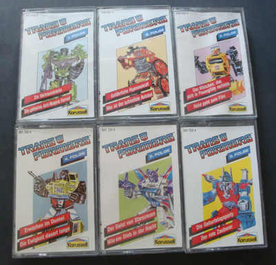 MC Transformers verschiedene Folgen zum Aussuchen (Karussell)