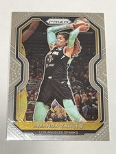 2021 Panini Prizm WNBA Basketball #46 - Amanda Zahui B. - Los Angeles Sparks