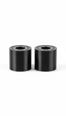 Muzzle Thread Protector 1/2x20 UNF   Smooth Round Plastic   Black   2 Pack