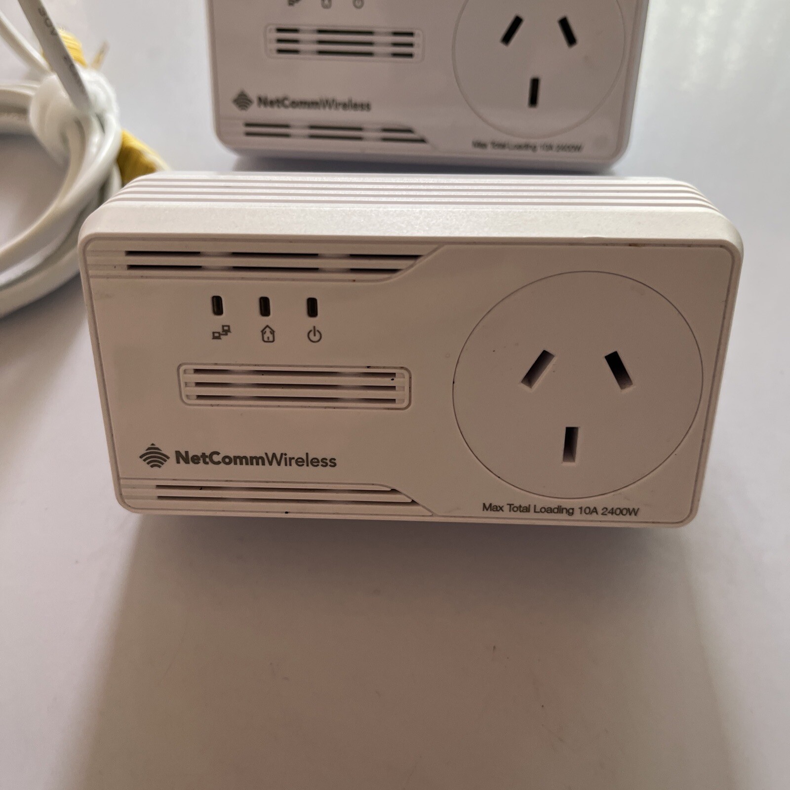 2x Wireless NP505F Powerline Adapter With AC PassThrough eBay