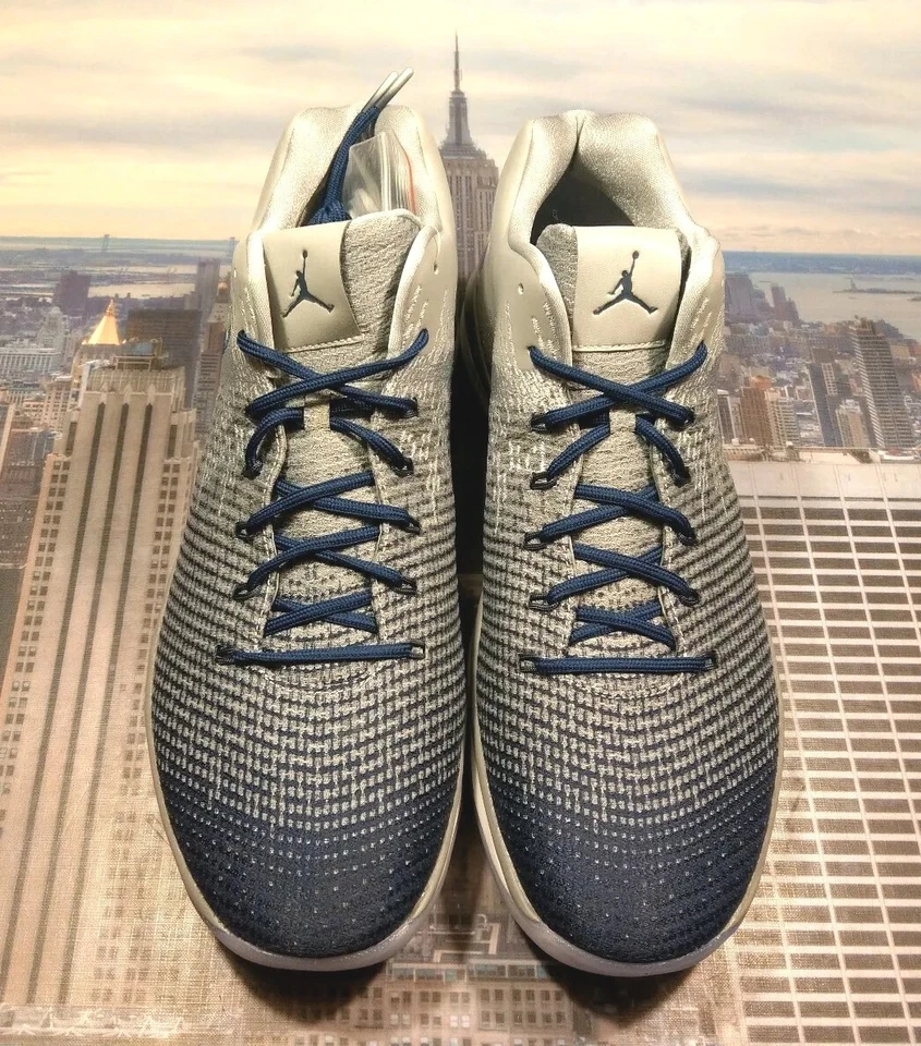 Nike Air Jordan XXXI 31 Low Georgetown Hoyas Gris Hombre Talla 17 897564 007 Nuevo Foto 3 de 4