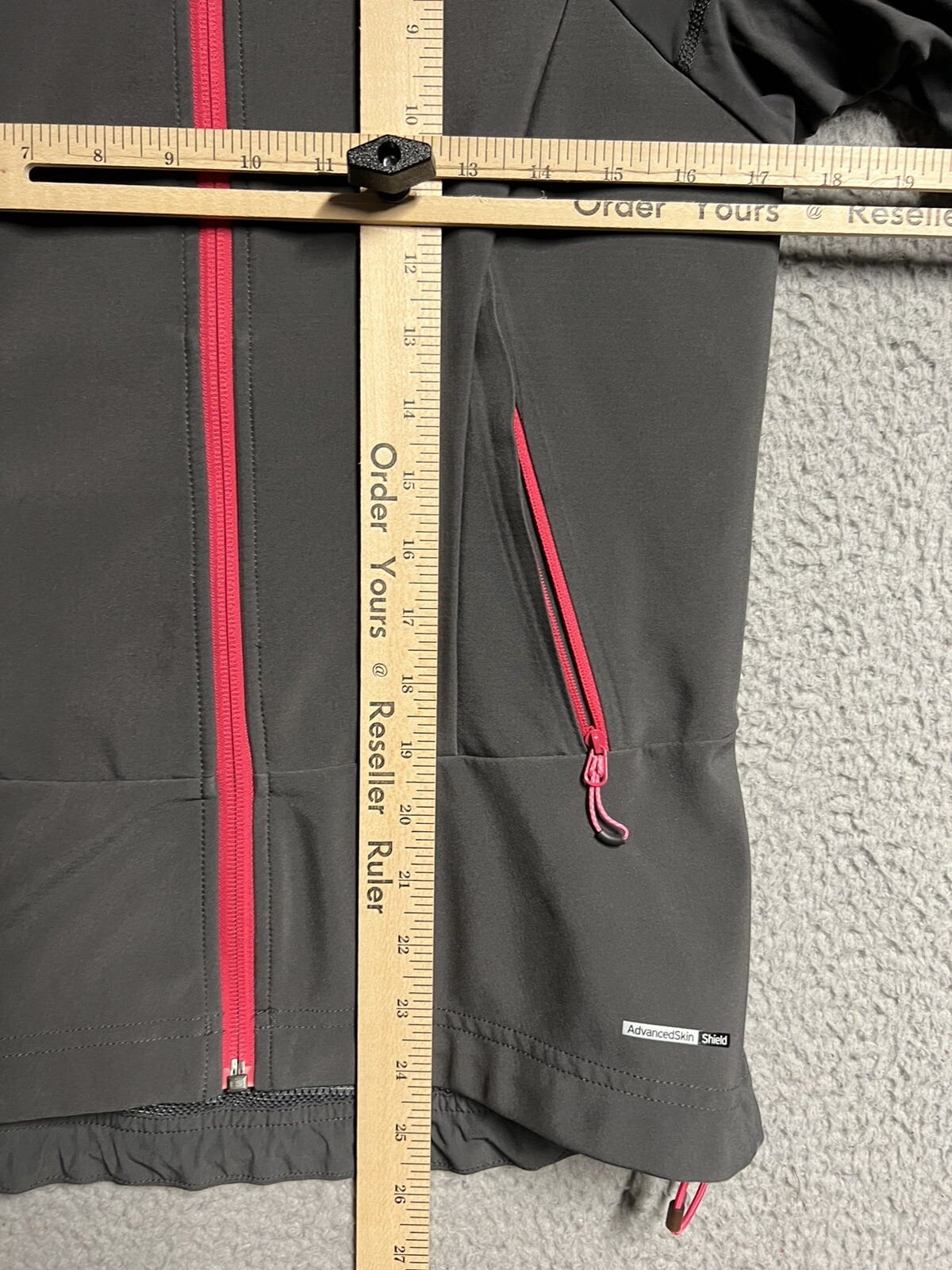 Salomon Momentum Giacca Donna Small Grigio Cerniera Intera Morbida Guscio Pile Foderato Sci