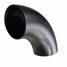 New 6” 90 Degree Elbow Long Radius Sch 40 Black Steel Butt Weld