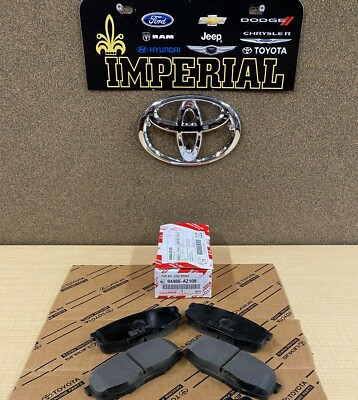2008-2017 TOYOTA SEQUOIA GENUINE TCMC REAR BRAKE PAD SET 04466AZ308