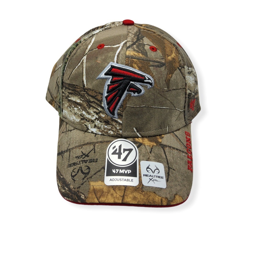 '47 Atlanta Falcons MVP Realtree Camo Frost Adjustable Strap Hat Cap