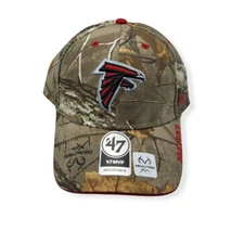 '47 Atlanta Falcons MVP Realtree Camo Frost Adjustable Strap Hat Cap