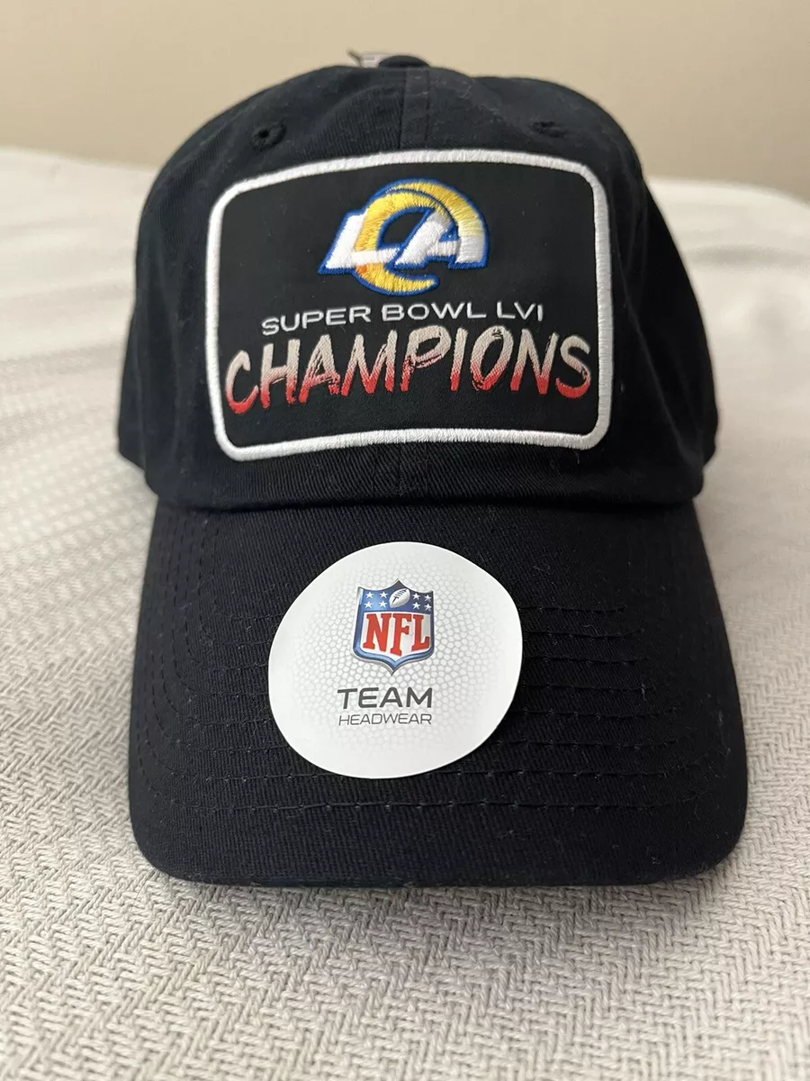 NWT 2022 LA Rams NFL Licensed Super Bowl LVI Champions Dad Hat Cap Relaxed  Fit