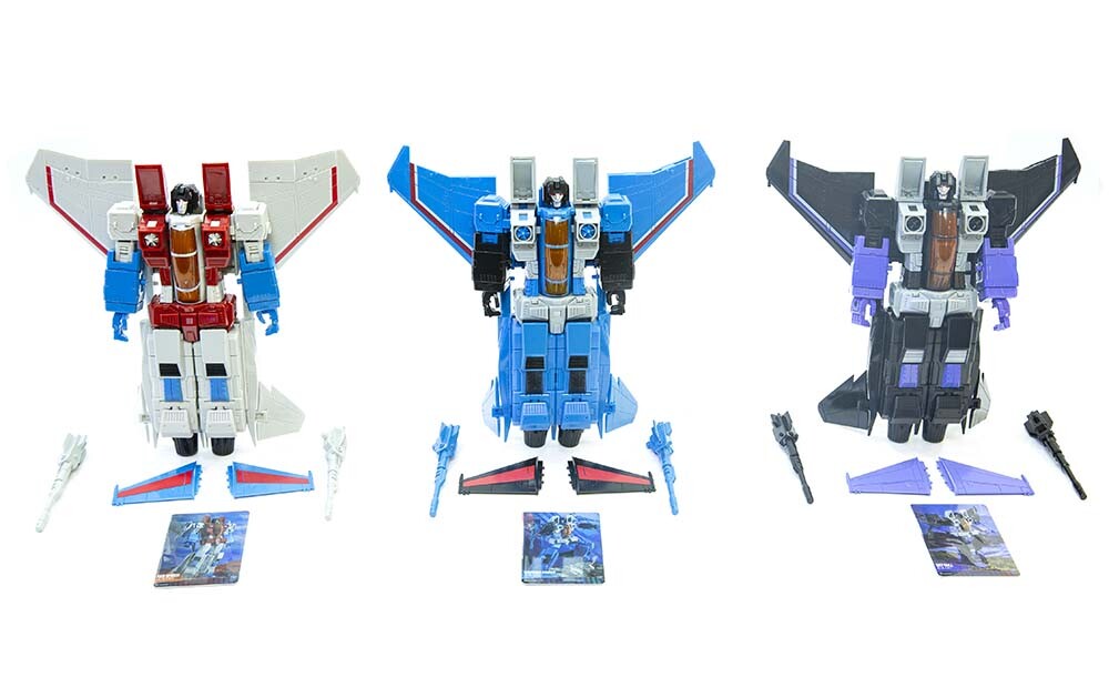 STAR 15 フィギュア Zeta TOYS EX-15 Starscream EX-16 Thundercracker EX-17 Skywarp MP