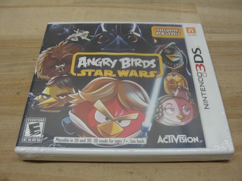 Jeu Nintendo 3DS Angry Birds Star Wars En Boite, Sans Notices