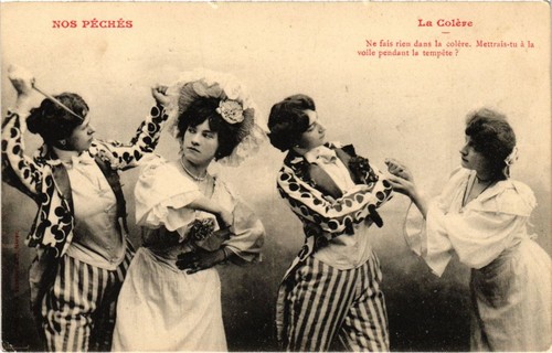 Carte Postale AK Nos Peches - La Colère Bergeret (1321135) - Non Voyagée