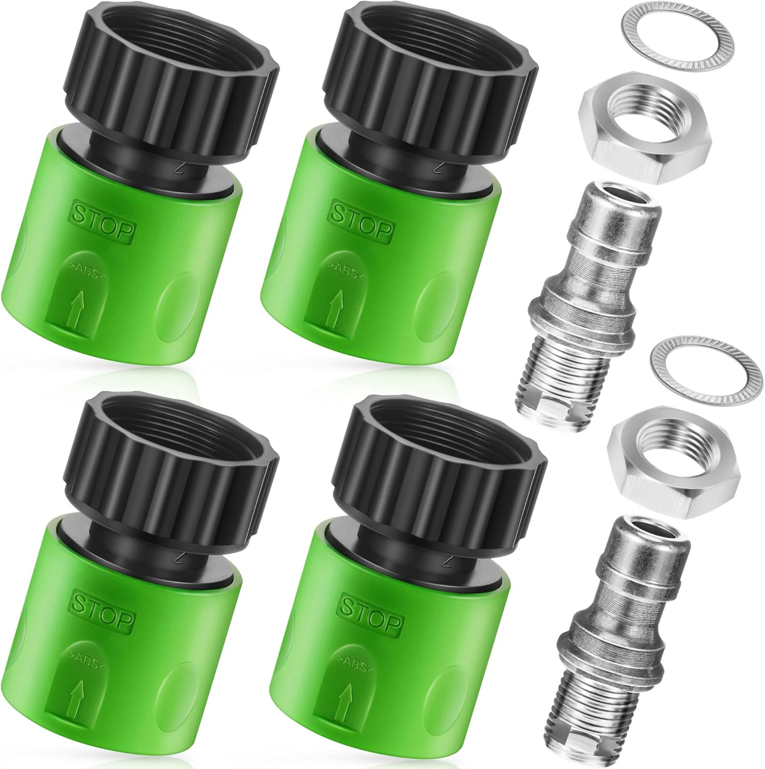 Lawn Mower Deck Wash Kit with Quick Connect Adapter for Riding Mowers