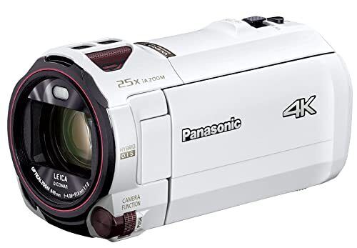 panasonic 4K video camera 64GB optical 20x zoom pure white panasonic 4K video camera 64GB optical 20x zoom pure white