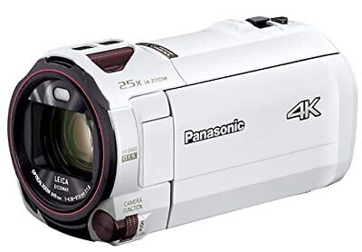 panasonic 4K video camera 64GB optical 20x zoom pure white panasonic 4K video camera 64GB optical 20x zoom pure white