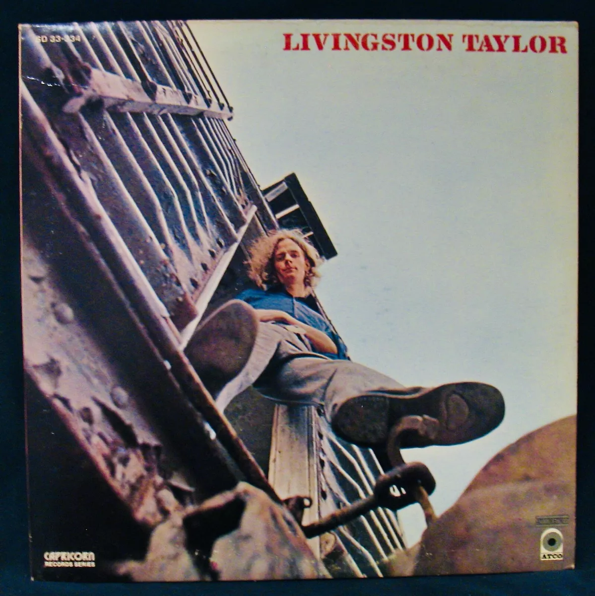 LIVINGSTON TAYLOR (self altd)~Folk Rock Album~ATCO #SD 33-334