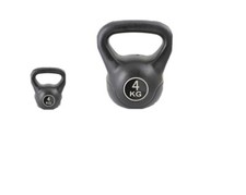 Kettlebell 4 kg pesi per fitness allenamento sport peso palla 